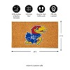 Coir Mat, 16"x28", University of Kansas - 3 of 4