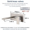 LunaLulinlk Wall Mount Faucet for Bathroom Sink or Bathtub - 2 of 4
