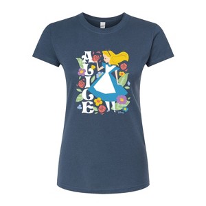 Women's - Disney - Alice In Wonderland Fitted Graphic T-Shirt - 1 of 3