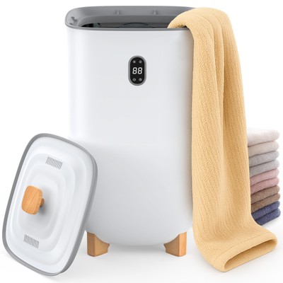 SKONYON 35L Digital Towel Warmer with Heat & Dry Modes, Fragrance Tray, Fast Even Heating