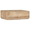 vidaXL Coffee Table 35.4"x23.6"x11.8" Solid Mango Wood - 3 of 4
