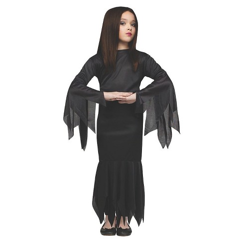 Girls Prom Dance Wednesday Addams Inspired Tulle Costume Dress - Mia Belle  Girls : Target