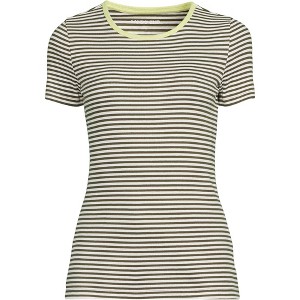Lands' End Women's Cotton Rib T-shirt - 1 of 3