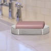 Metropolitan Metal Soap Dish Holder - Nu Steel: Stainless Steel Finish, Shower Compatible, Spot Clean Care - 3 of 4