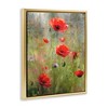 Stupell Industries Abstract Red Poppies, 25" x 31" - 3 of 4