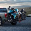 VEVOR Motorcycle Carrier, 600 LBS Steel Motorcycle Carrier Hitch Mount with Loading Ramp, for Car, Truck with 2" Hitch Receiver, Black - 2 of 4