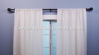 Walnut Wood Cap Curtain Rod - Project 62™ : Target