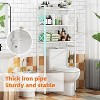 Simple Trending Over The Toilet Storage Rack White - 4 of 4