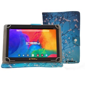 LINSAY 10.1" IPS Screen 64GB Storage New Android 14 Tablet with Case - 1 of 1