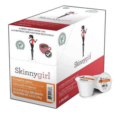 Skinnygirl Flavored Coffee Pods, Single Serve Coffee in Recyclable Cups, 24 Count