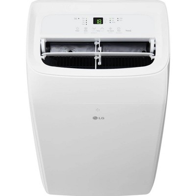LG LP1025WHSM 10,000 BTU Smart Wi-Fi Portable Air Conditioner/Heater with LCD Remote - White