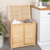 Bamboo Laundry Hamper - 2 of 4
