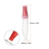 Unique Bargains Silicone Barbecue Refillable Basting Oil Bottle Brushes with Cap 2 Pcs - 2 of 4