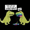 Men's Design By Humans Funny Did You Eat The Last Unicorn Dinosaur By MiuMiuShop T-Shirt - 2 of 4