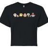 Women's - Spongebob Squarepants - Adorabob Lineup Full Color Cropped Graphic T-Shirt - 2 of 4