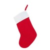 Transpac 14.5 Inch Good Cat Stocking Bell Fish Paw Prints Holiday Stockings - 3 of 3