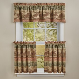 Park Designs Moose Jacquard Valance 72'' x 14" - 1 of 3