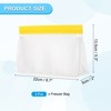 Unique Bargains Reusable Leakproof Zip PEVA Freezer Food Storage Bags 3 Pcs - 2 of 4