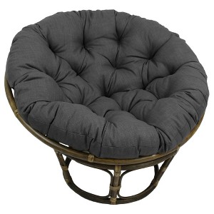 Blazing Needles, 44-inch Solid Outdoor Spun Polyester Papasan Cushion (Fits 42-inch Papasan Frame) - 1 of 1
