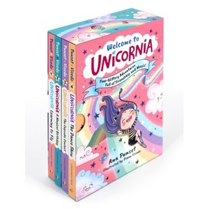 Welcome to Unicornia: Four Glittery Adventures Full of Friendship and Magic! - by  Ana Punset (Mixed Media Product) - 1 of 1
