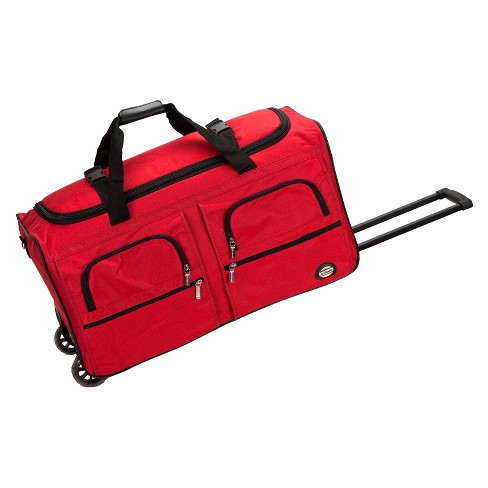 Rockland 30&quot; Rolling Duffel Bag - Red : Target