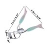 Unique Bargains Women's Fishtail Handle Eyelash Curler 1 Pc - 2 of 3