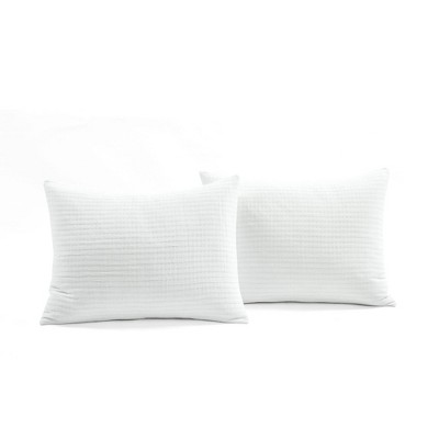 Off-White Cotton Reversible Full Quilt Set