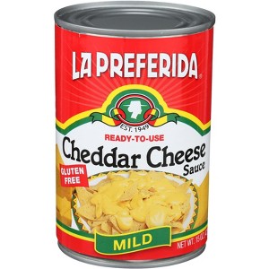 La Preferida Cheddar Cheese Sauce - Case of 12 - 15 oz - 1 of 1