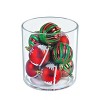 Azar Displays 5" Dia. Deluxe Clear Acrylic Round Cylinder Bin for Counter, 2-Pack - 2 of 4