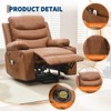 Power Lift Recliner Chair for Elderly, Oversized Electric Lift Chair with Heat and Massage, PU Leather Adjustable Recliner - 4 of 4