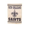 Embossed Suede, New Orleans Saints Double Sided Indoor Outdoor Decor 18" x 12.5" - 3 of 3