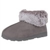 Jessica Simpson Womens Micro-Suede Bootie Slipper - 2 of 4