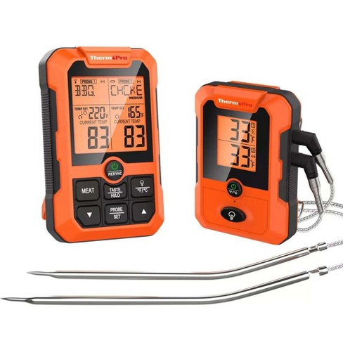 Thermopro Tp810w Wireless Meat Thermometer Of 500ft Dual Probe Meat ...