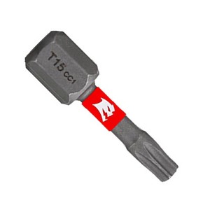 Diablo Torx #15 X 1 in. L Driver Bit Black Oxide 5 pk - 1 of 2
