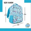 My Little Pony Classic Backpack - Twilight Sparkle, Rainbow Dash, and Fluttershy - MLP Kids School Bag - 16" Backpack with Laptop Sleeve - Blue - 4 of 4