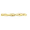 SHINE by Sterling Forever Sterling Silver Rope Twist Band Ring Gold Size 7 - 2 of 4