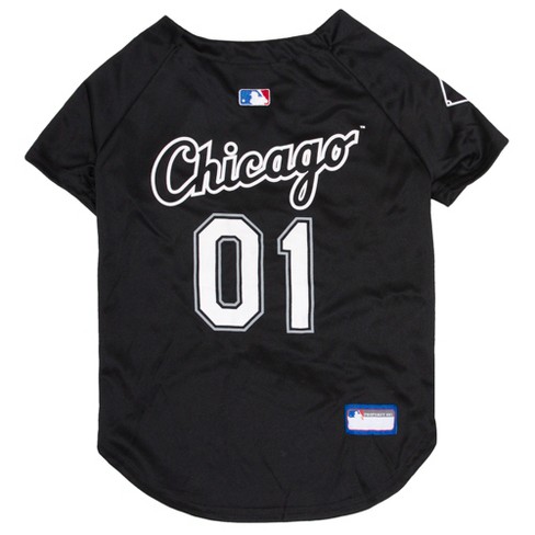 Mlb Chicago White Sox Pets First Pet Baseball Jersey - Black Xl