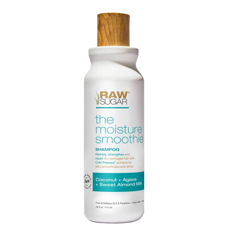 Raw Sugar Shampoo Coconut + Agave + Sweet Almond Milk - 18 fl oz, 1 of 11