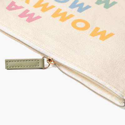 Mother&#39;s Day Mom Pouch with Pull and Puff Letters