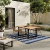 Nourison Horizon Indoor/Outdoor Modern Stripes Flatweave Area Rug - 2 of 4