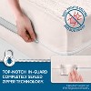 Mattress Protector with Zipper by Guardmax. Terry Cotton Waterproof, Bed Bug Proof, Soft & Comfortable Mattress Encasement with Deep Pockets. - 3 of 4