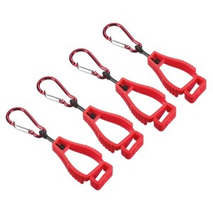 Unique Bargains Wear-Resistant Construction Workshop Prevent Losing Hook Clip 4 Pcs - 1 of 4