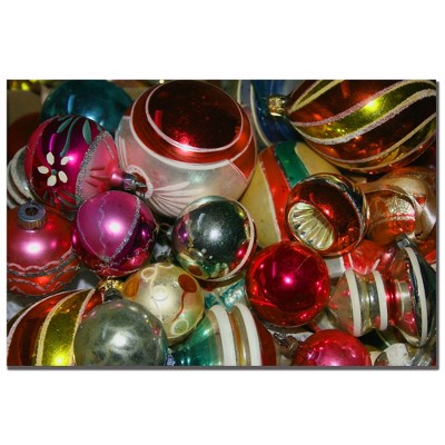 Trademark Fine Art -Patty Tuggle 'Old World Ornaments' Canvas Art