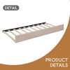Upholstered Multifunctional Full Daybed with Trundle and Wood Slat Support - Leovsnove - 4 of 4