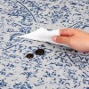 Regional carpet,vintage worn-out floral carpet,used for entrance,kitchen,living room,office,bedroom - 4 of 4