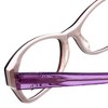 Ecru Ferry Designer Acetate Eye Glasses Frame in Tortoise Havana Blush Purple Violet/Demo Lens 134mm Frame/53mm Lens Width - 4 of 4