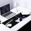 Wikineon Gaming Mouse Pad, Large Mouse Pad, Non-Slip 4mm Laptop Gaming Desk Pad, Waterproof Desk Pad for Gaming, Office and Home (31.49'' x 11.8'') - 2 of 4