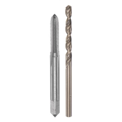 Unique Bargains Cobalt High Speed Steel Straight Flute Twist Drill Bit Tap and Bit Set