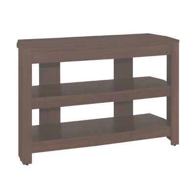 Syemin TV Stands and Consoles Tv Stand 42" Console Media Entertainment Center with Storage Shelves Media Console Table, Brown, 42"*15.5"*19.75"