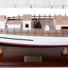 Skipjack Painted Wooden Sailboat Model L80 – Handcrafted 29 Inch Display By Old Modern Handicrafts - 2 of 4